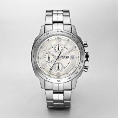Fossil CH2569 Chronograph Silver Dial