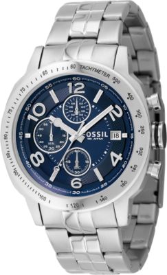 Fossil CH2570 Chronograph Blue Dial
