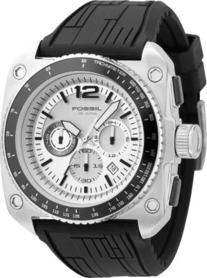 Chronograph White Dial Watch