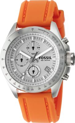 Fossil CH2595 Chronograph White Dial