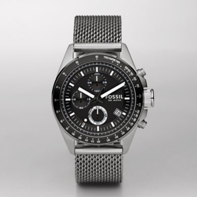 Fossil CH2602, Decker Black Chronograph
