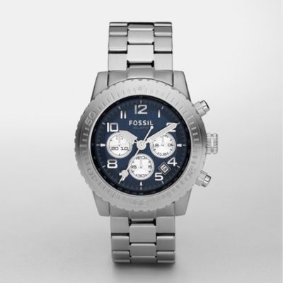Fossil CH2627, Chronograph Navy Dial