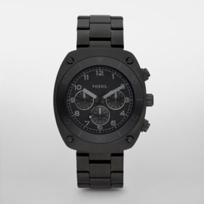 Fossil Stainless Steel Watch - Black