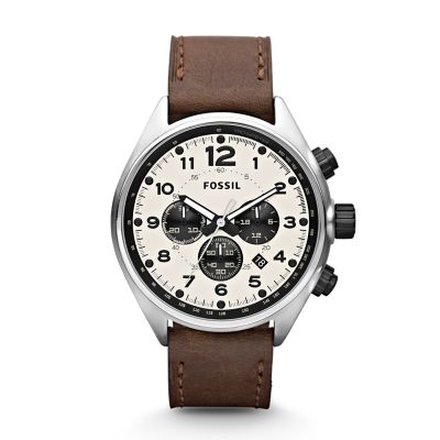 CH2835 - Flight Leather Watch - Brown