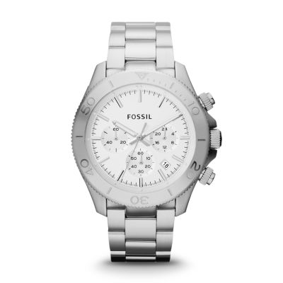 CH2847 - Retro Traveler Stainless Steel Watch