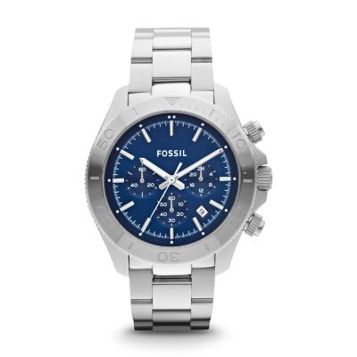 CH2849 - Retro Traveler Stainless Steel Watch
