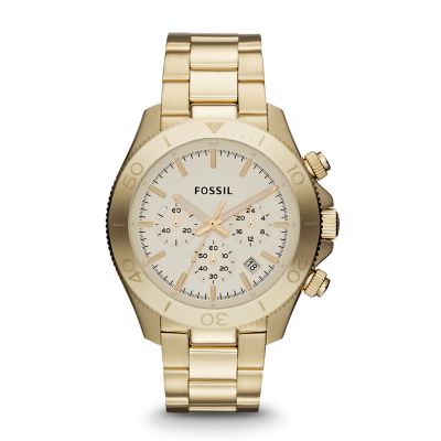 CH2862 - Orologio Retro Traveler in acciaio - toni dell'oro