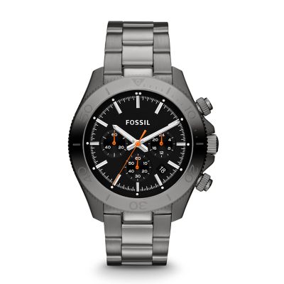 CH2864 - Orologio Retro Traveler in acciaio - grigio