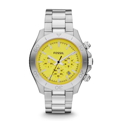 CH2865 - Orologio Retro Traveler in acciaio