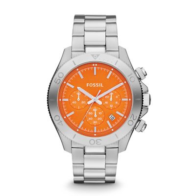 CH2868 - Orologio Retro Traveler in acciaio