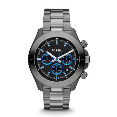 CH2869 - Orologio Retro Traveler in acciaio - grigio
