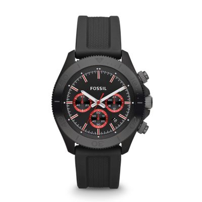 CH2874 - Orologio Retro Traveler in silicone - nero