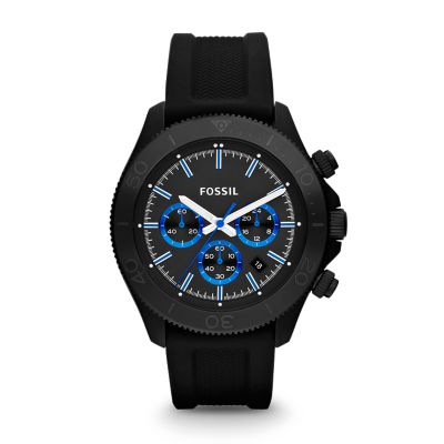 CH2875 - Orologio Retro Traveler in silicone - nero