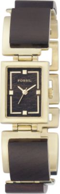 Fossil ES2108 Analog Wood Dial