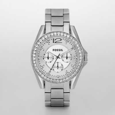 Fossil ES2203, Multifunction Silver Dial
