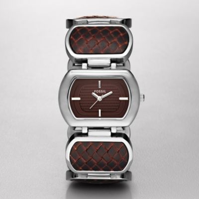 Fossil ES2296 Analog Brown Dial