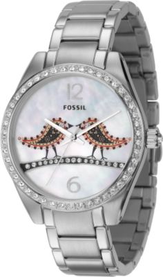 Fossil Analog MOP Dial Watch