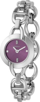 Analog Purple Dial Watch
