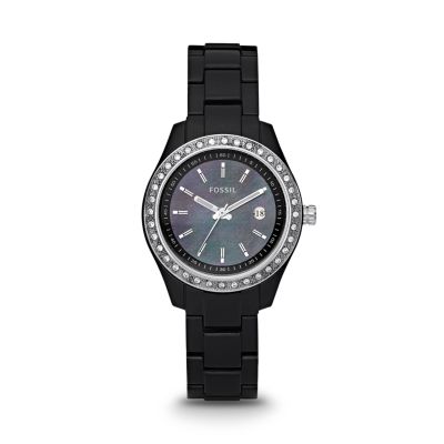 Fossil ES2436, Stella Analog Black Dial