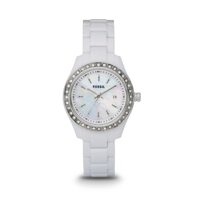 ES2437 - Stella Mini Resin Watch - White