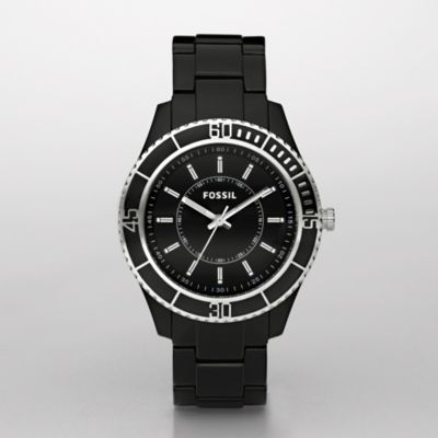Fossil ES2443, Stella Black Topring