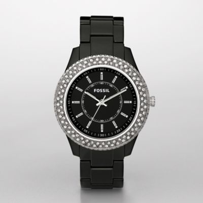 Fossil ES2445 Analog Black Dial