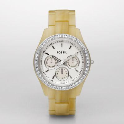 Fossil ES2455, Stella Natural Glitz