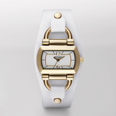 Fossil ES2484, Analogue White Dial