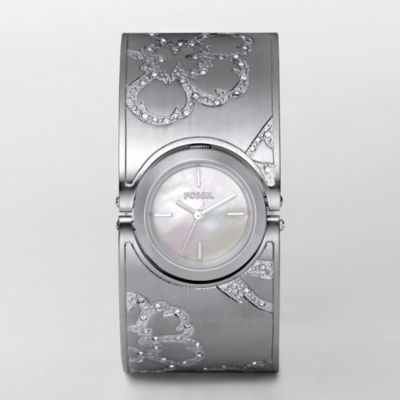 Fossil ES2492 Lucy Silver Analog