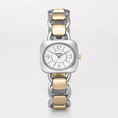 Fossil ES2515, Analog White Dial