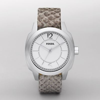 Fossil ES2549, Analogue White Dial