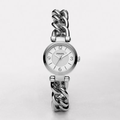 Fossil ES2649, Analog Silver Dial