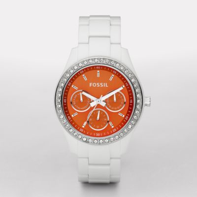 Fossil ES2667, Stella Orange Multifunction