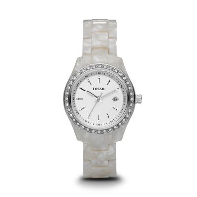 Fossil ES2670, Stella Mini Cream Pearlized