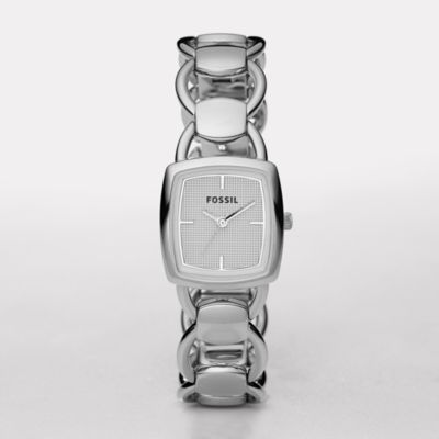 Fossil ES2675, Analog Silver Dial