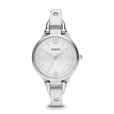 ES2829 - Georgia Leather Watch - White