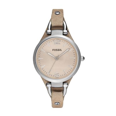 ES2830 - Georgia Leather Watch – Sand
