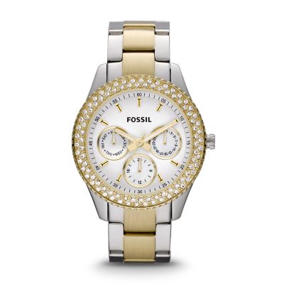 ES2944 - Stella Stainless Steel Watch - Two-Tone