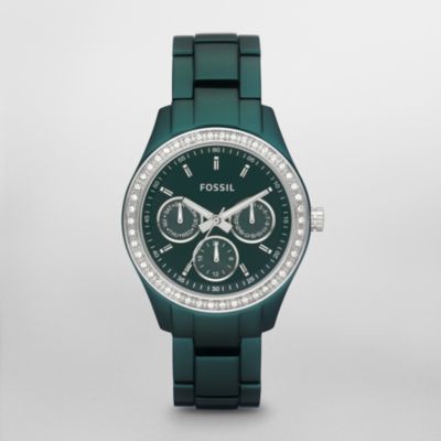 Fossil Stella Boyfriend Aluminum Watch - Sapphire