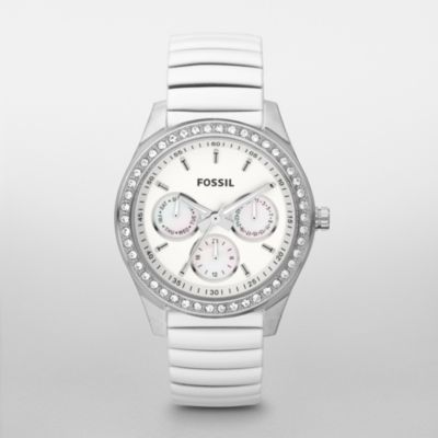 Fossil Stella Expansion Watch - White