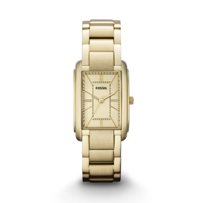 ES2985 - Adele Three Hand Stainless Steel Watch - Gold-Tone