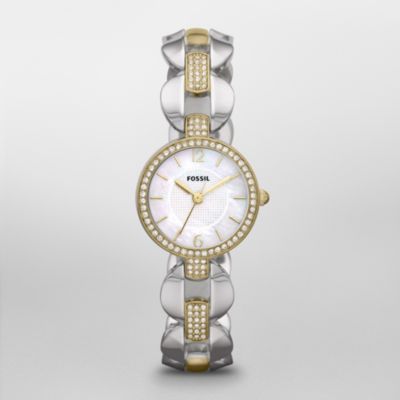Fossil Delicate Stainless Steel Watch - Two-Tone