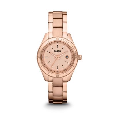 ES3019 - Stella Mini Stainless Steel Watch - Rose