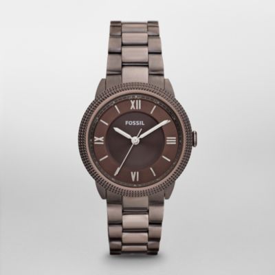 Fossil Sydney Mini Stainless Steel Watch - Brown