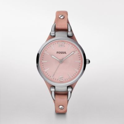 ES3076 - Georgia Leather Watch – Pink