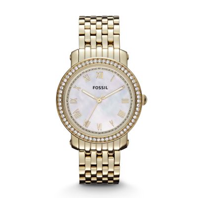 ES3113 - Emma Stainless Steel Watch – Gold-Tone