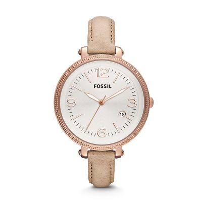 ES3133 - Heather Leather Watch - Sand