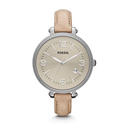 ES3141 - Heather Leather Watch - Sand