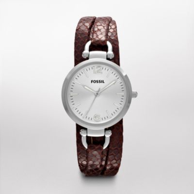 ES3155 - Georgia Leather Watch – Brown