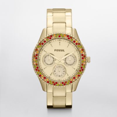 ES3201 - Stella Stainless Steel Watch – Gold-Tone
